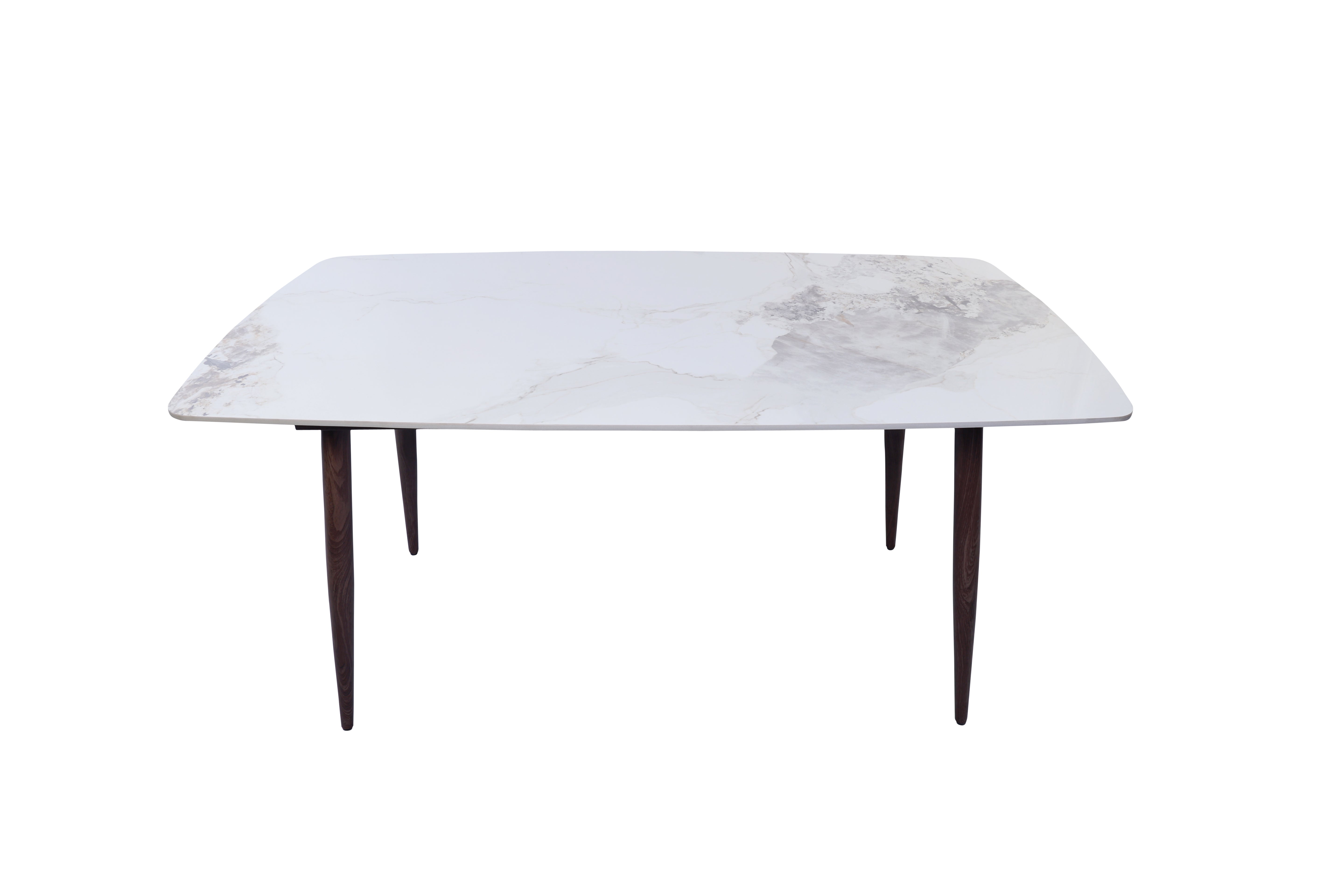 URBANCART Marble Dining Table With Six Seater (Do-It-Yourself))