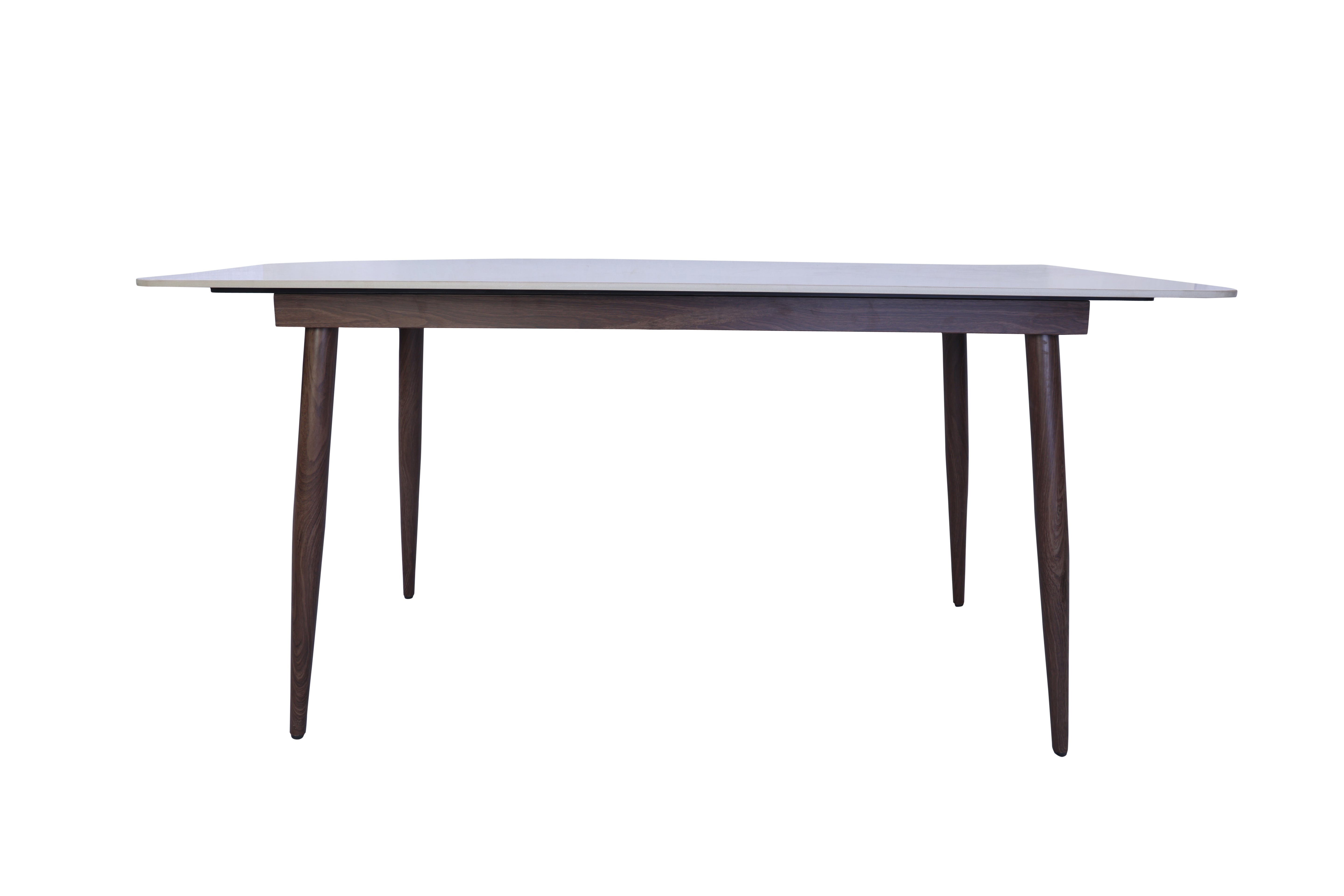 URBANCART Marble Dining Table With Six Seater (Do-It-Yourself))