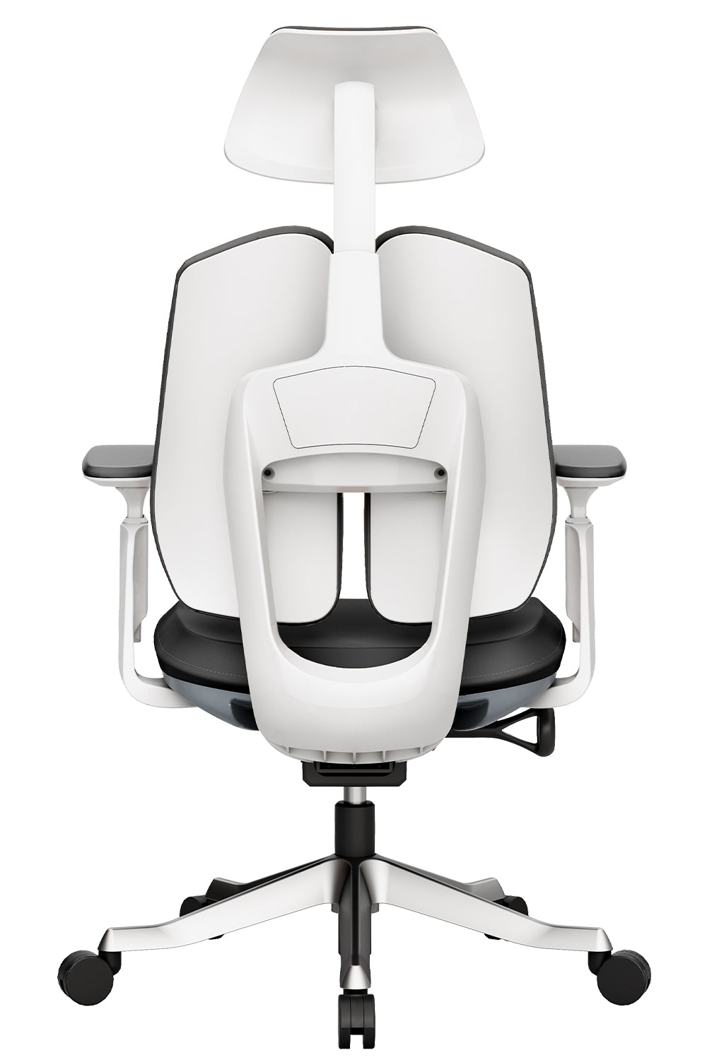 Dexter High Back 3D Executive Chair with Cushion Seat And Aluminum die cast Base - Black