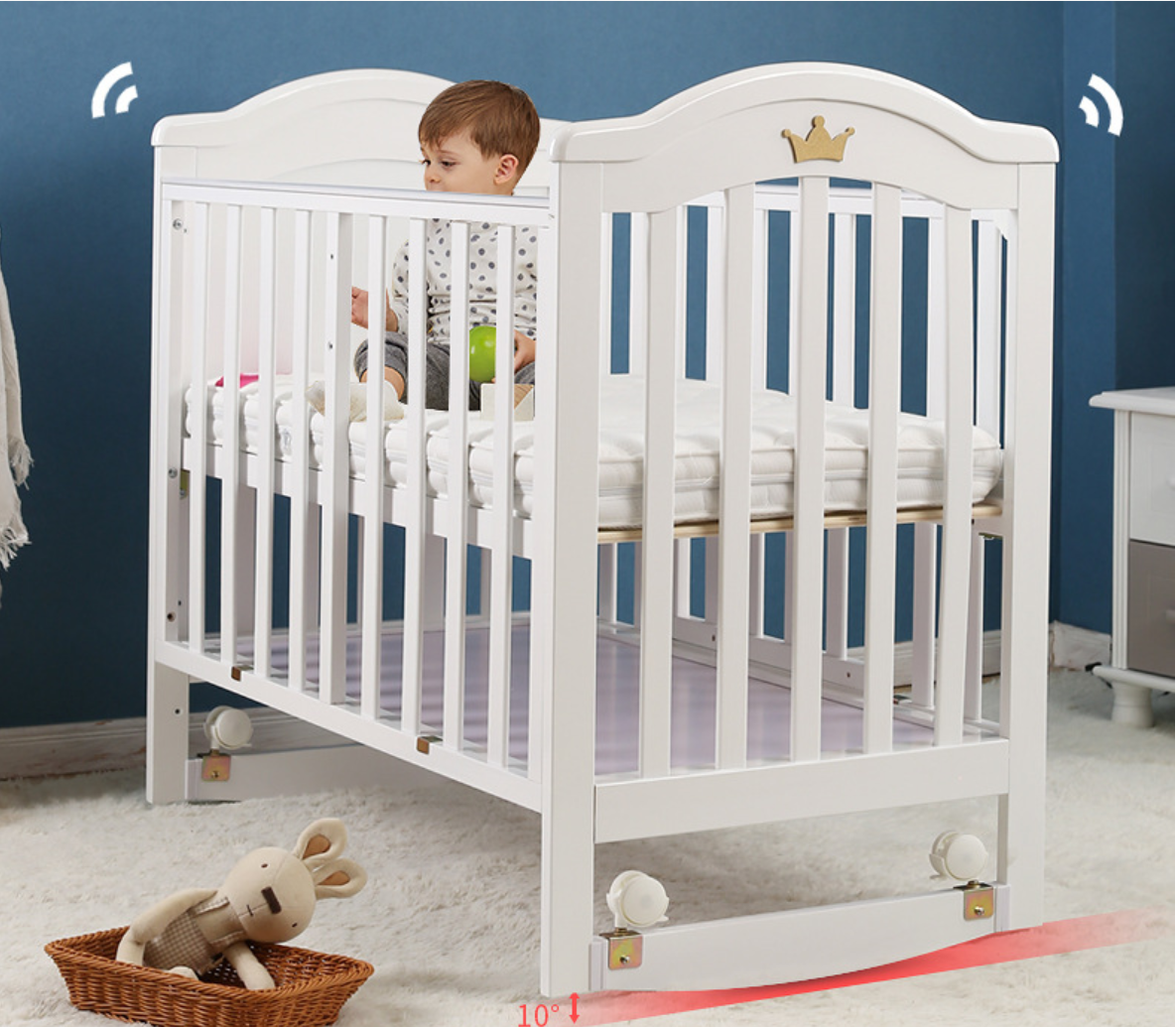 Bella crib top