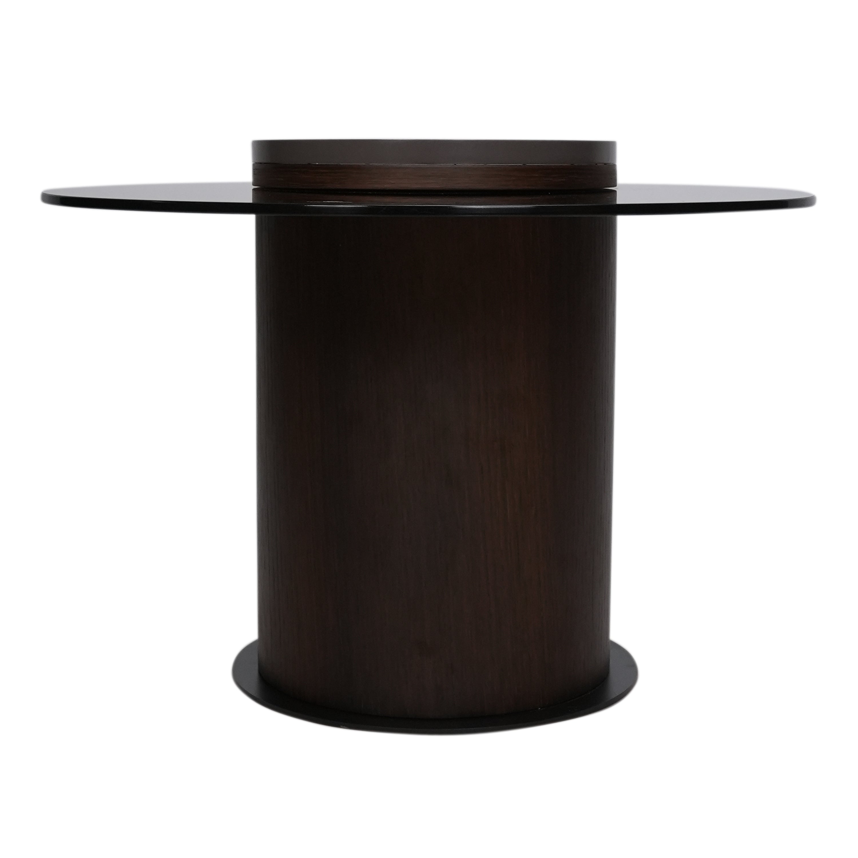 Alaska Center Table With Marble + Glass Top And Iron + Metal Base With Storage