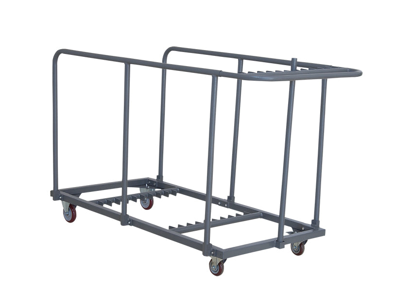 Multi-Function Rack For Folding Table And Chair With Commercial Grade Steel Frame For Storage and Transport.