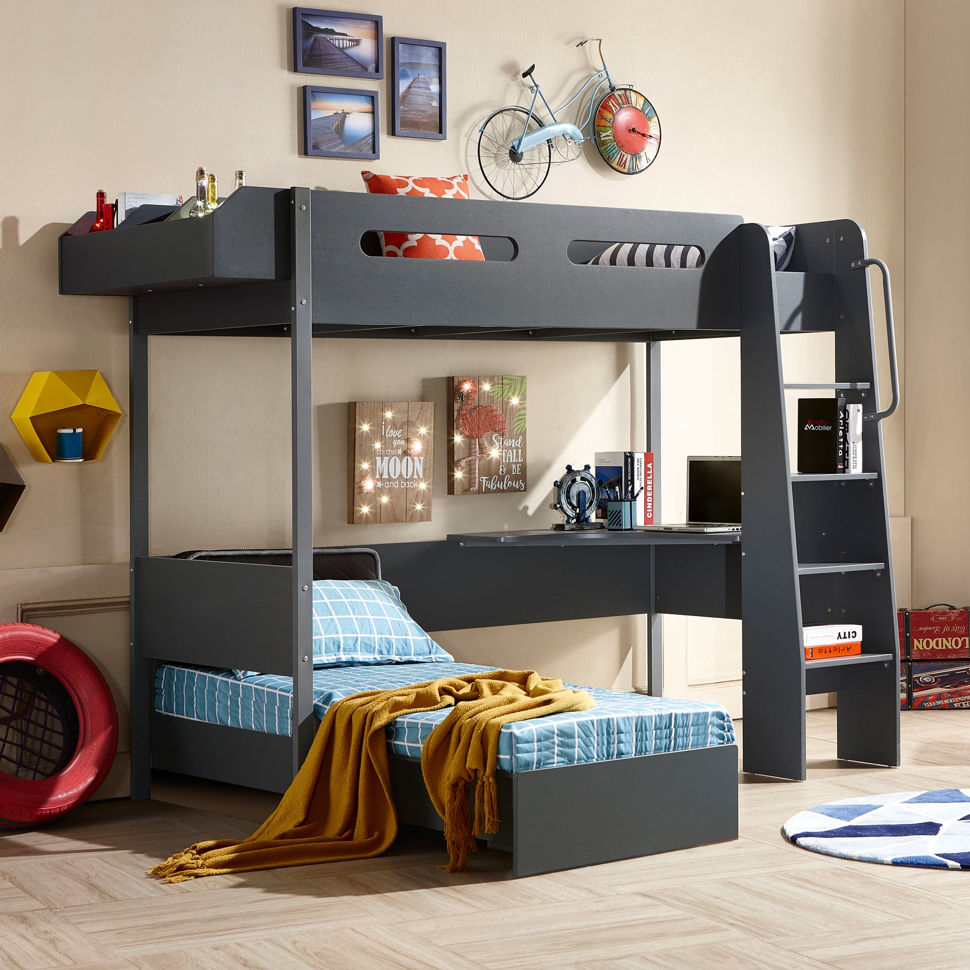 Boys bunk bed sales sets