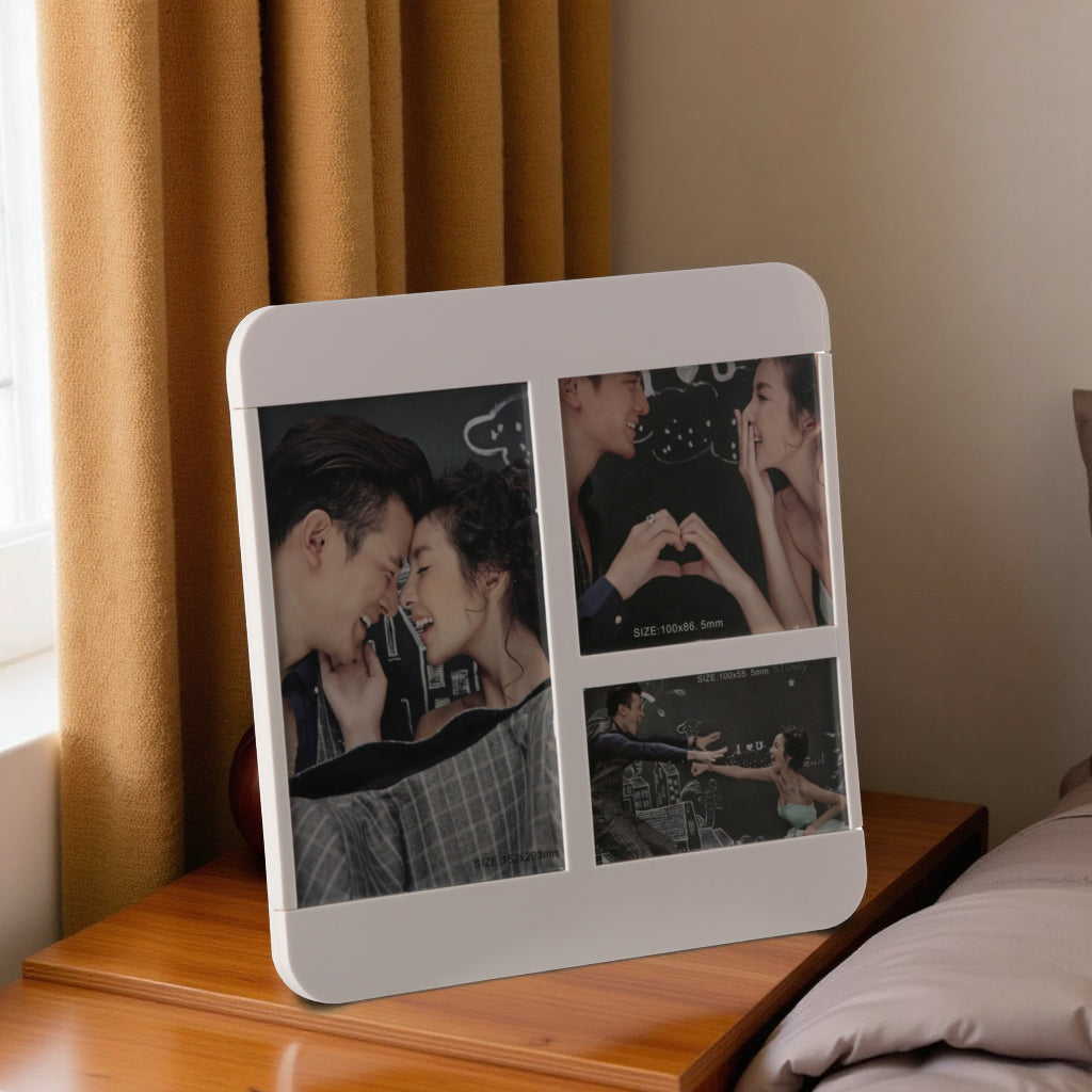 Urbancart Collage Picture Frame/Table Top Picture Holder for Home Decor, Office (21 * 21 cm)