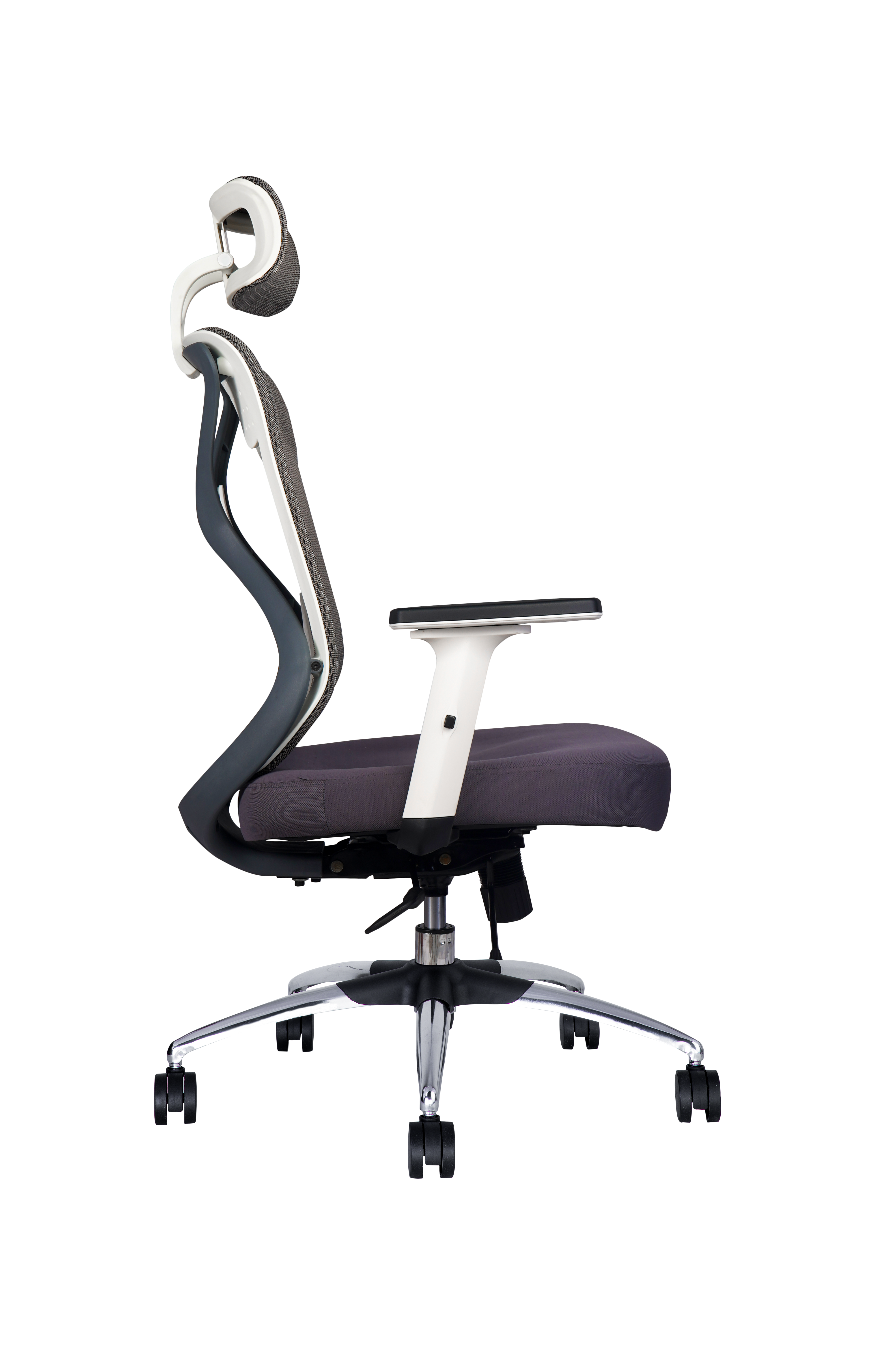 Magnus Pro High Back Ergonomic Fabric Executive Office Chair - White