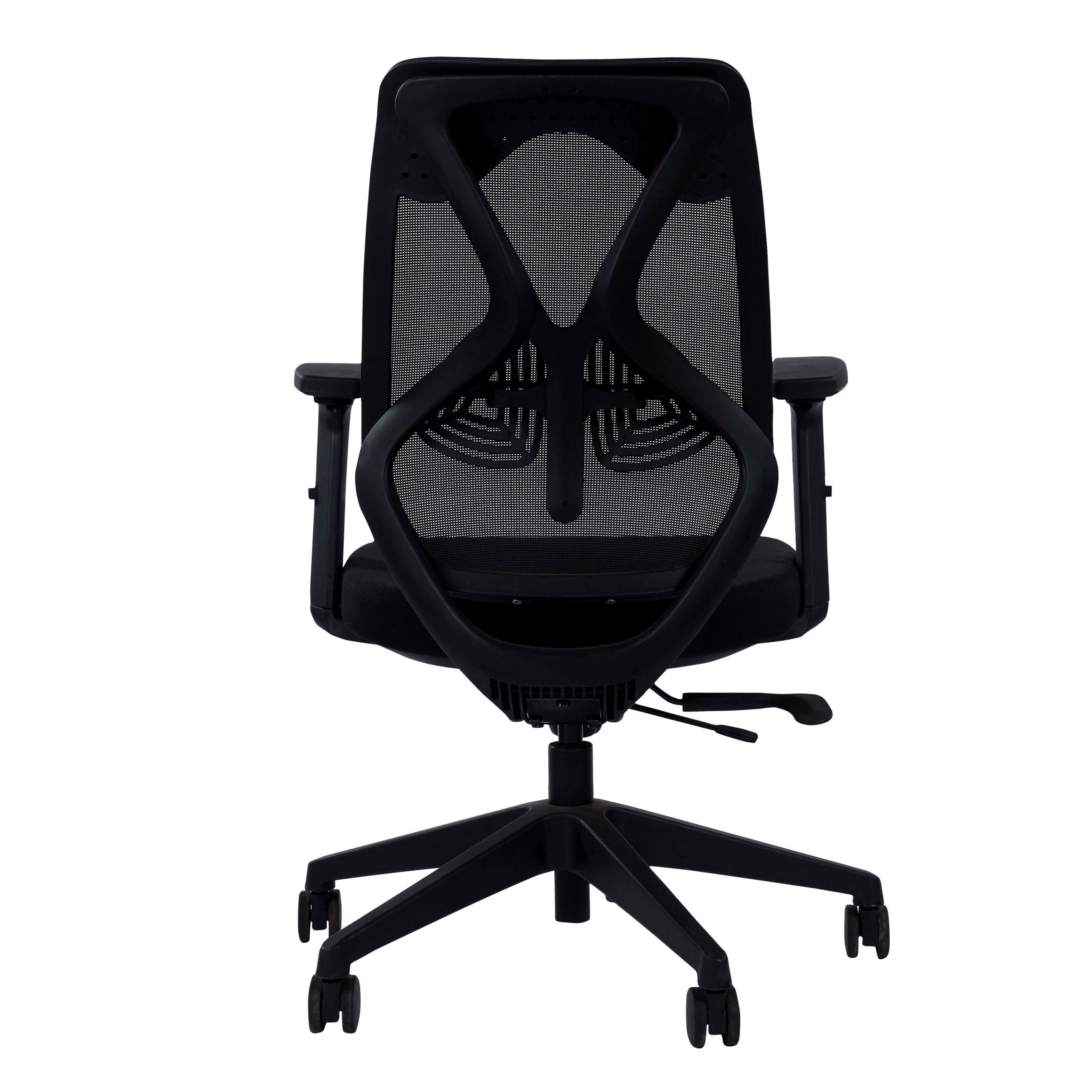 Magnus Medium Back Executive Cusion Office Chair - Black Chair urbancart