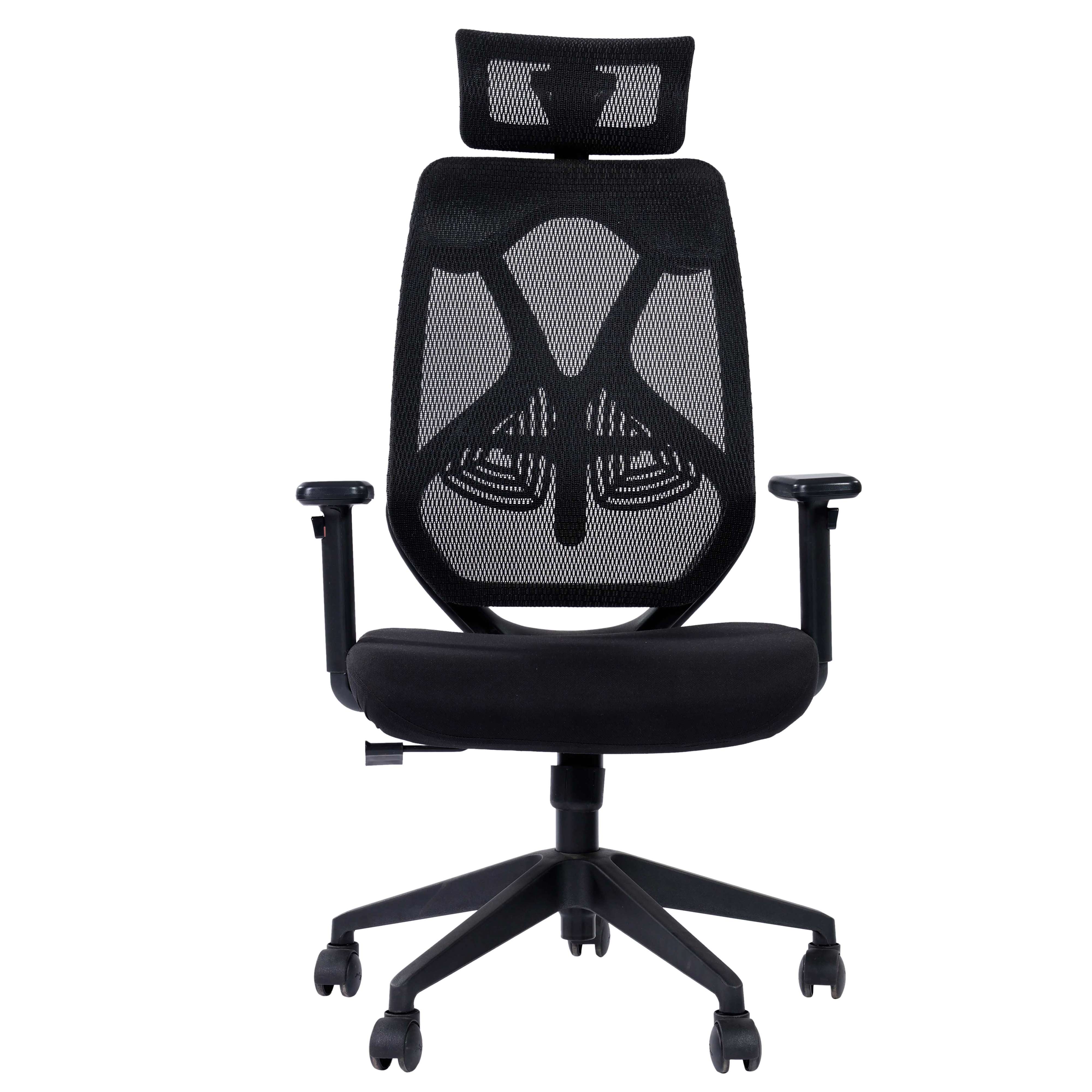 Magnus High Back Ergonomic Mesh Executive Office Chair - Black