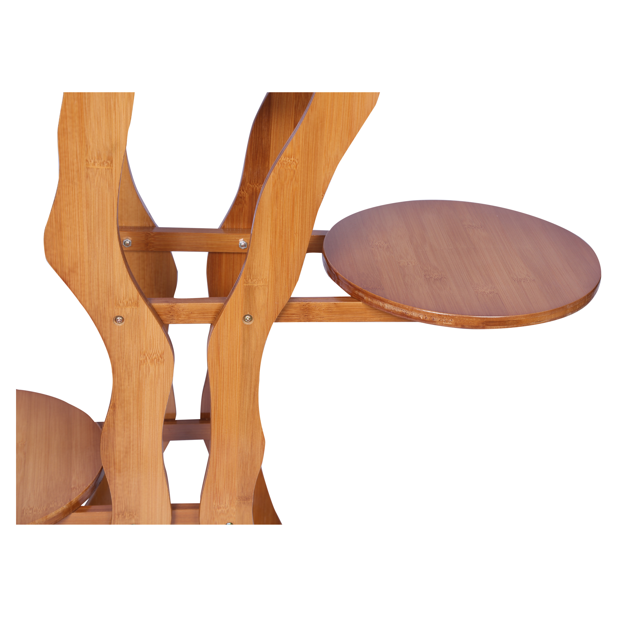 5 Tier Holder Stand Display Rack -Brown FLOWER RACK urbancart.in