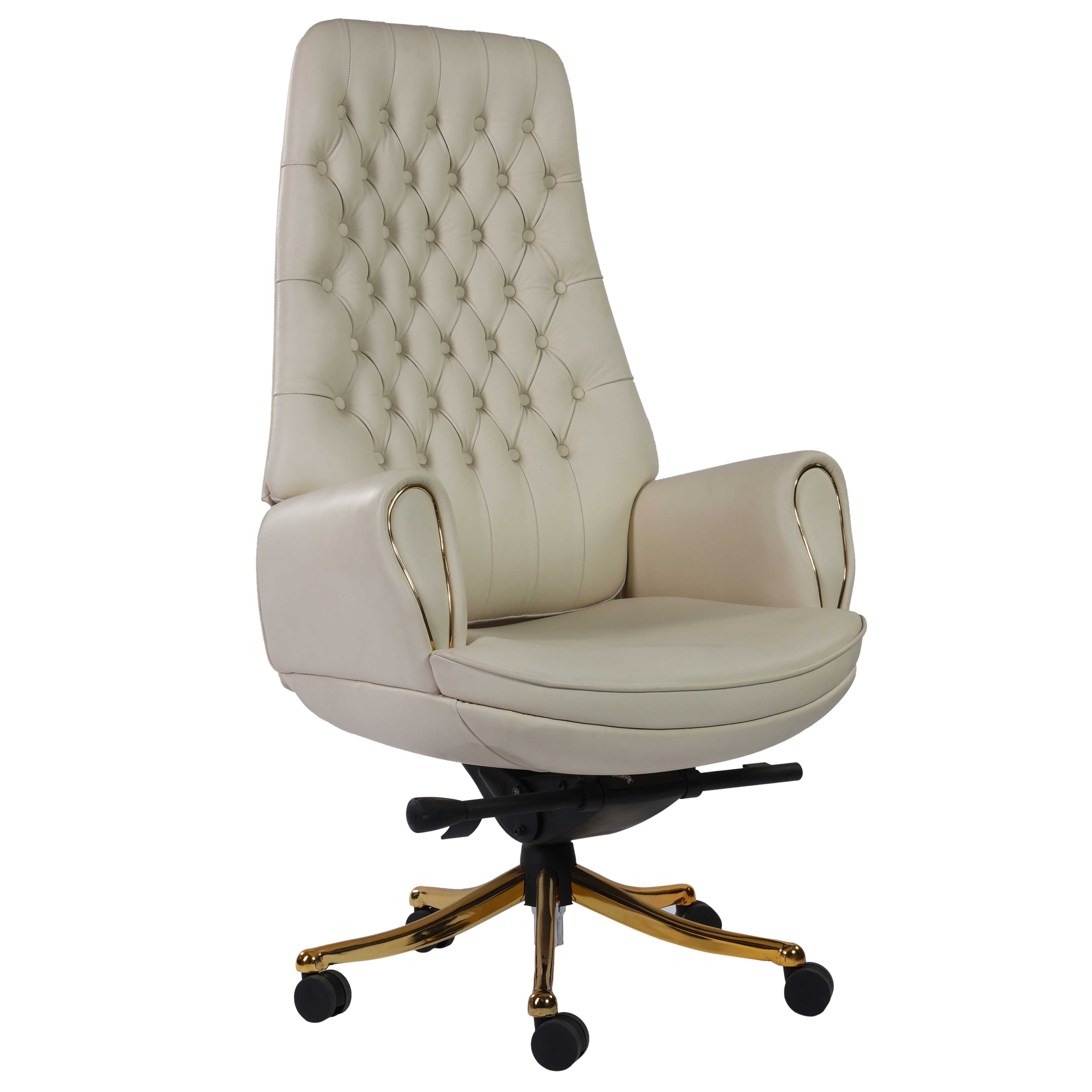 Boss leather office deals chair