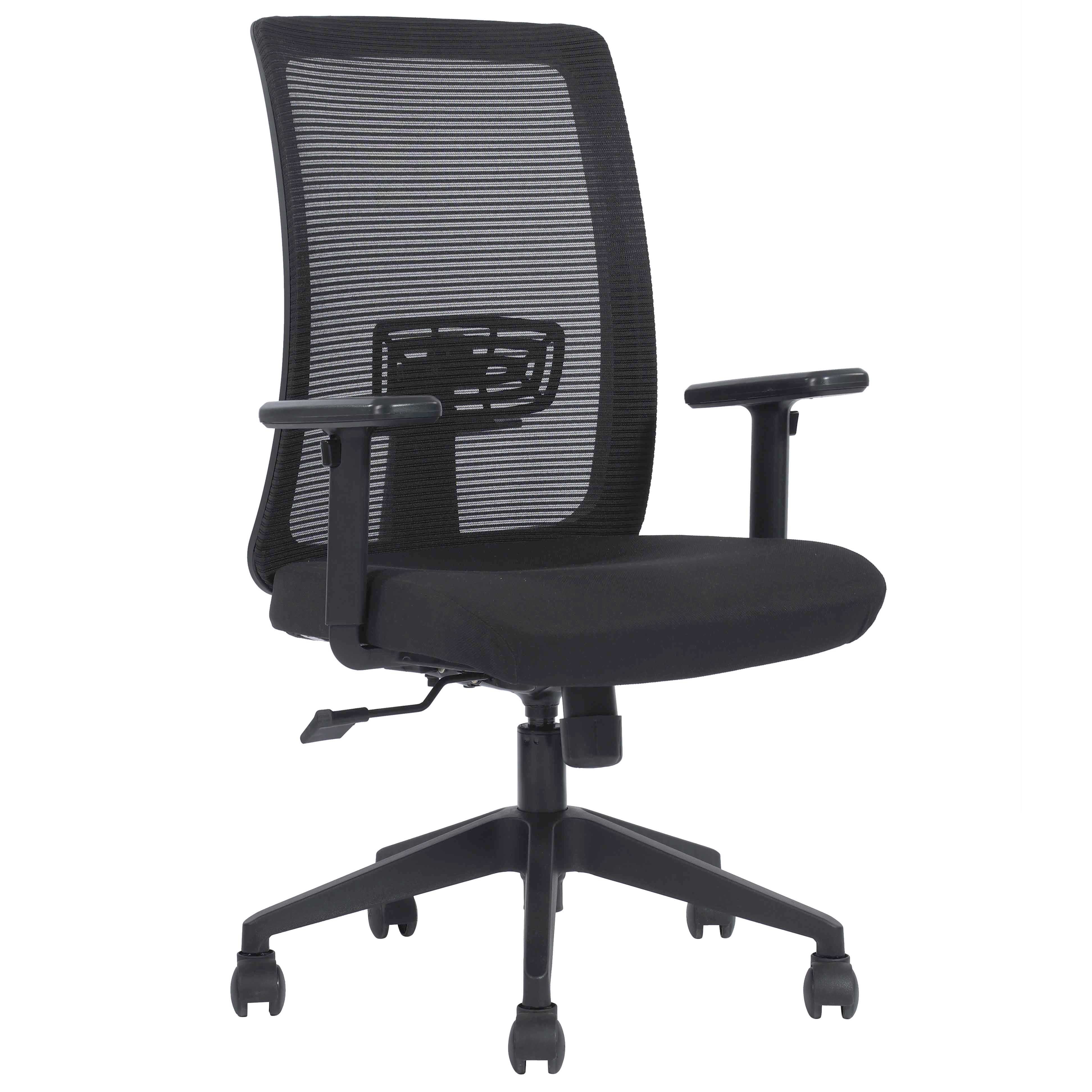 Diego Workstation Office Chair - Black Chair urbancart
