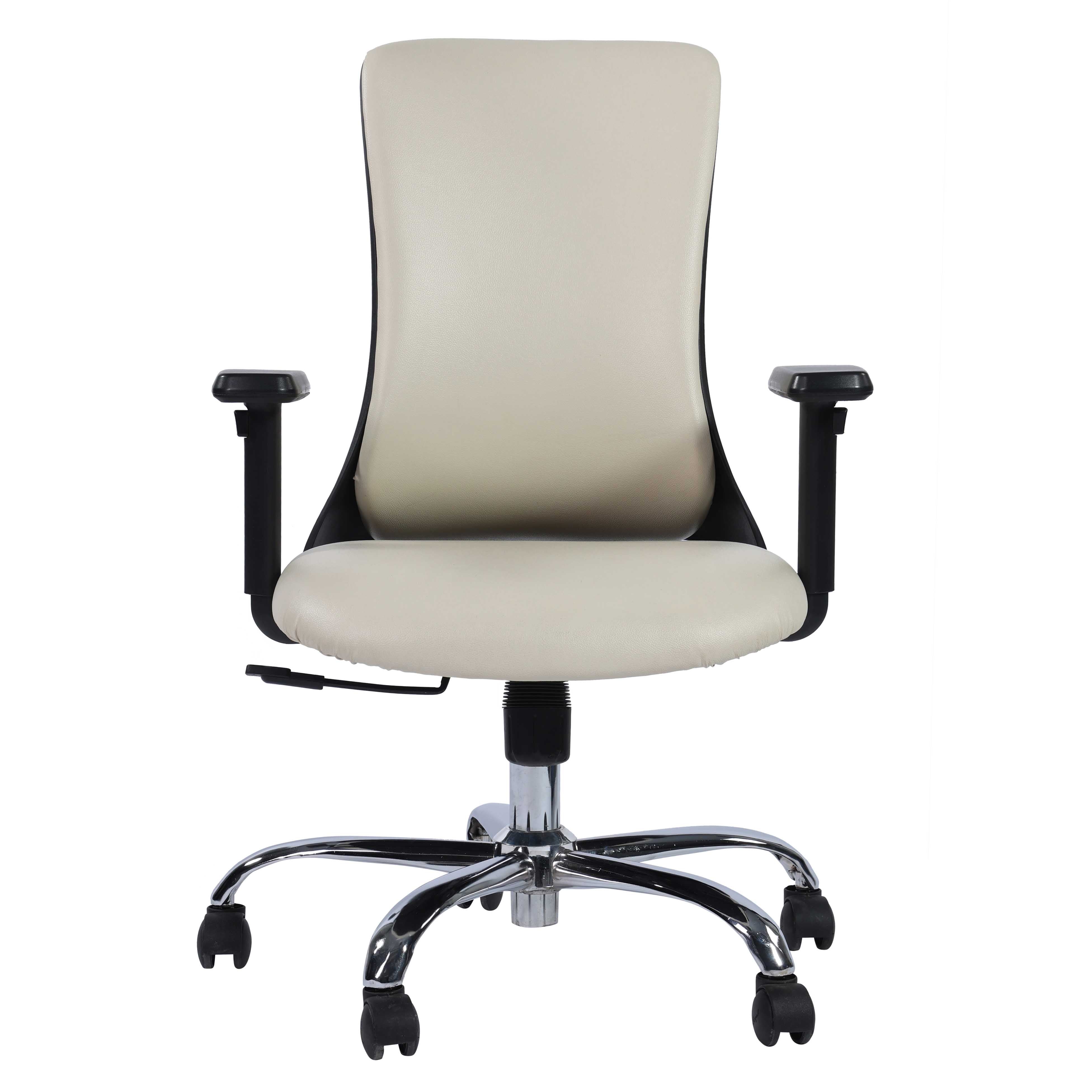 White ergonomic online chair