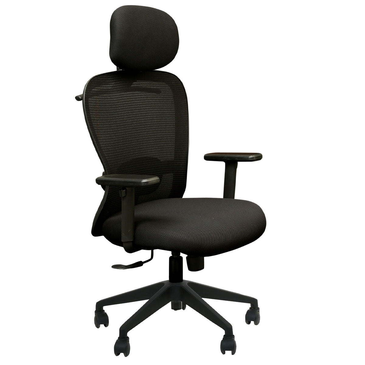 Adella High Back Executive Cusion Office Chair - Black