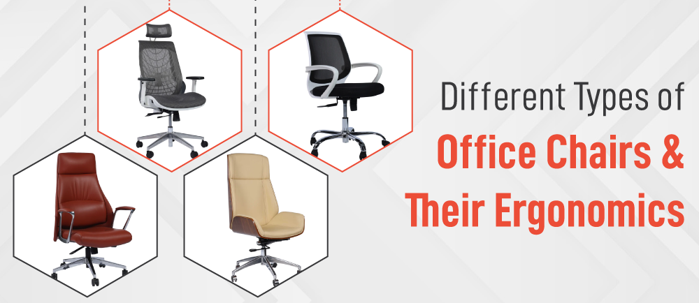 Different Types of Office Chairs and Their Ergonomics