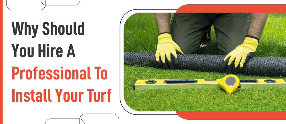 Why Should You Hire A Professional To Install Your Turf