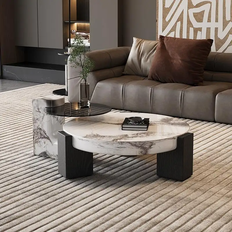 BALEY Coffee Table | Coffee Table for Living Room | Stylish Centre Table with Natural Matte Finish