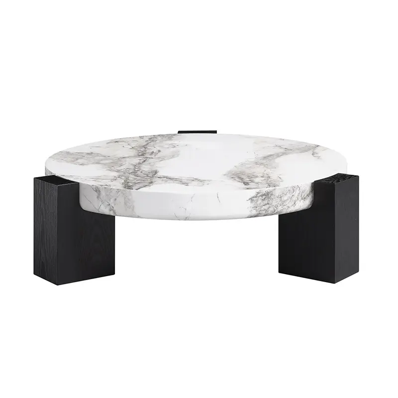 BALEY Coffee Table | Coffee Table for Living Room | Stylish Centre Table with Natural Matte Finish