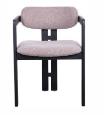 COMO Dining Chairs for Living Room, Bedroom, Restaurant, Modern Contemporary Upholstered  (Grey)