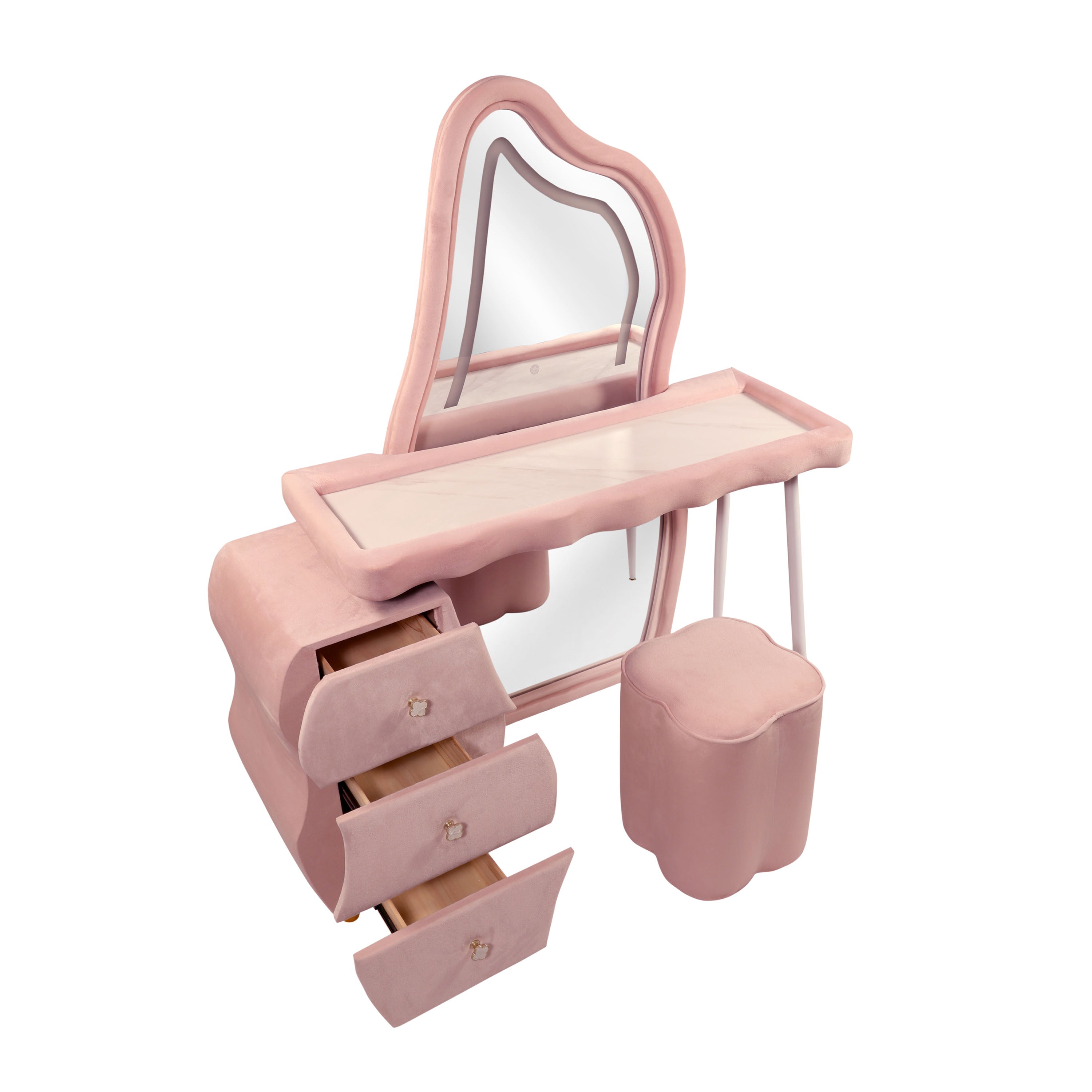 Dressing Table Light Luxury Style Bedroom Modern Minimalist Small Dressing  Table Storage Cabinet - China Makeup, Dressing Table | Made-in-China.com
