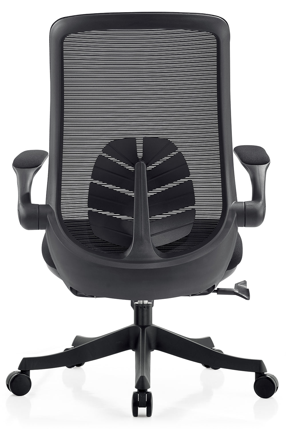 Noel Executive Mid Back Office Chair with Nylon Base - Black