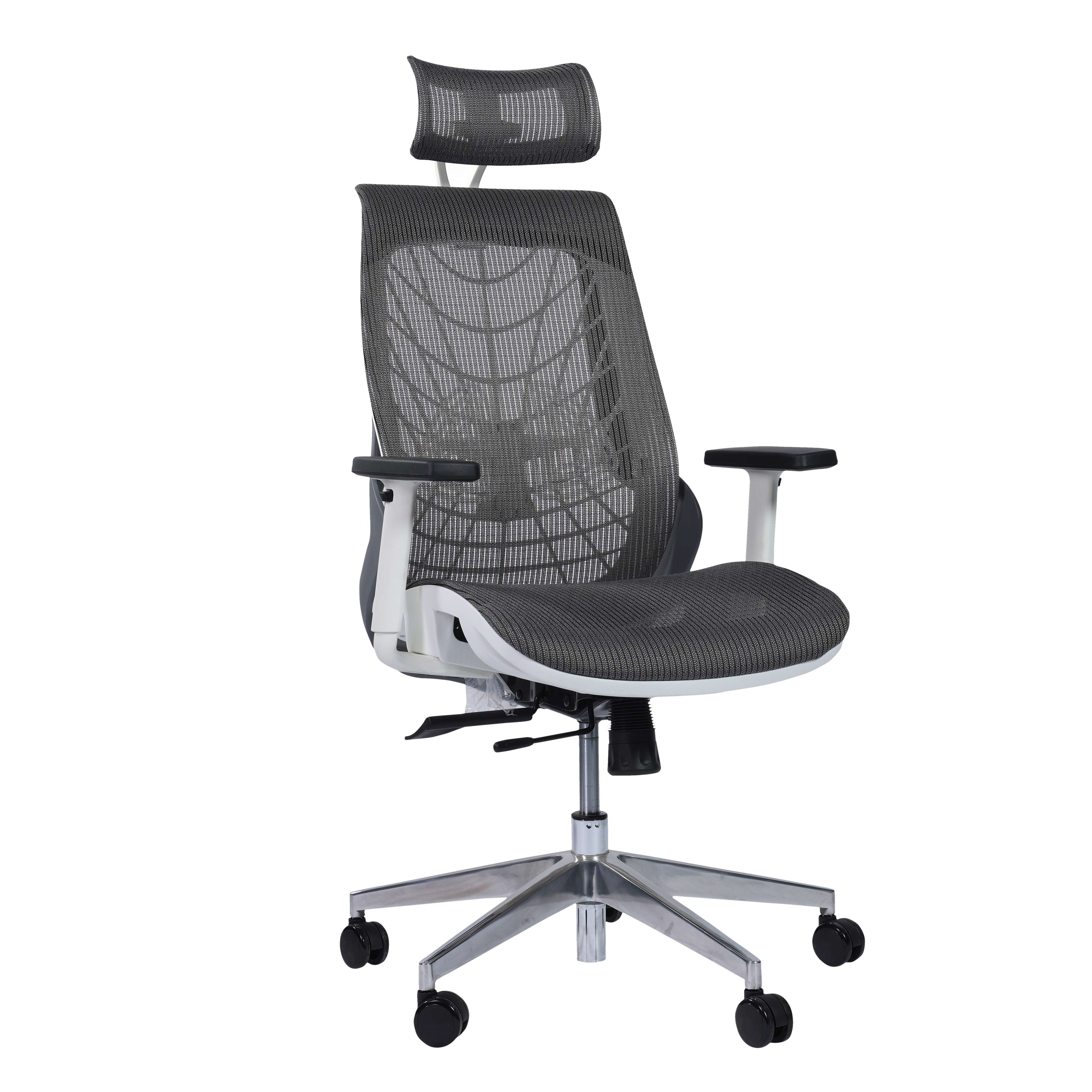 Spidy Executive Mesh High Back Office Chair with Aluminium Base