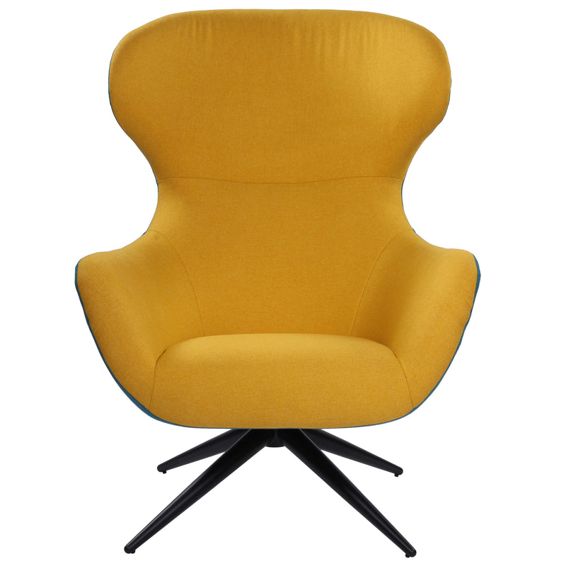 Akari Sofa Recliner Armrest Lounge Chair for Living Room/ Bedroom - Blue + Yellow  urbancart