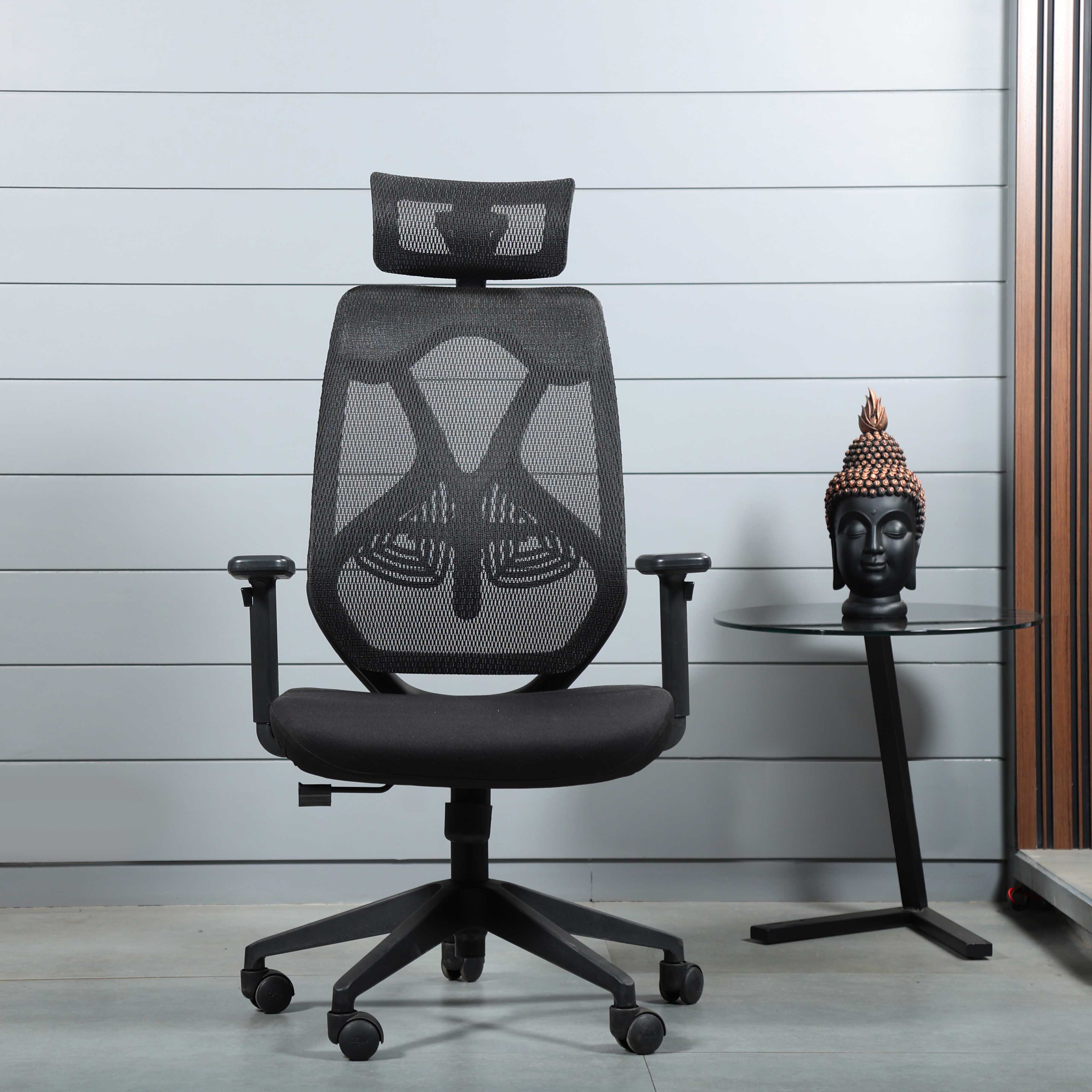 Magnus Ergonomic Mesh Executive Office Chair - Black Chair urbancart