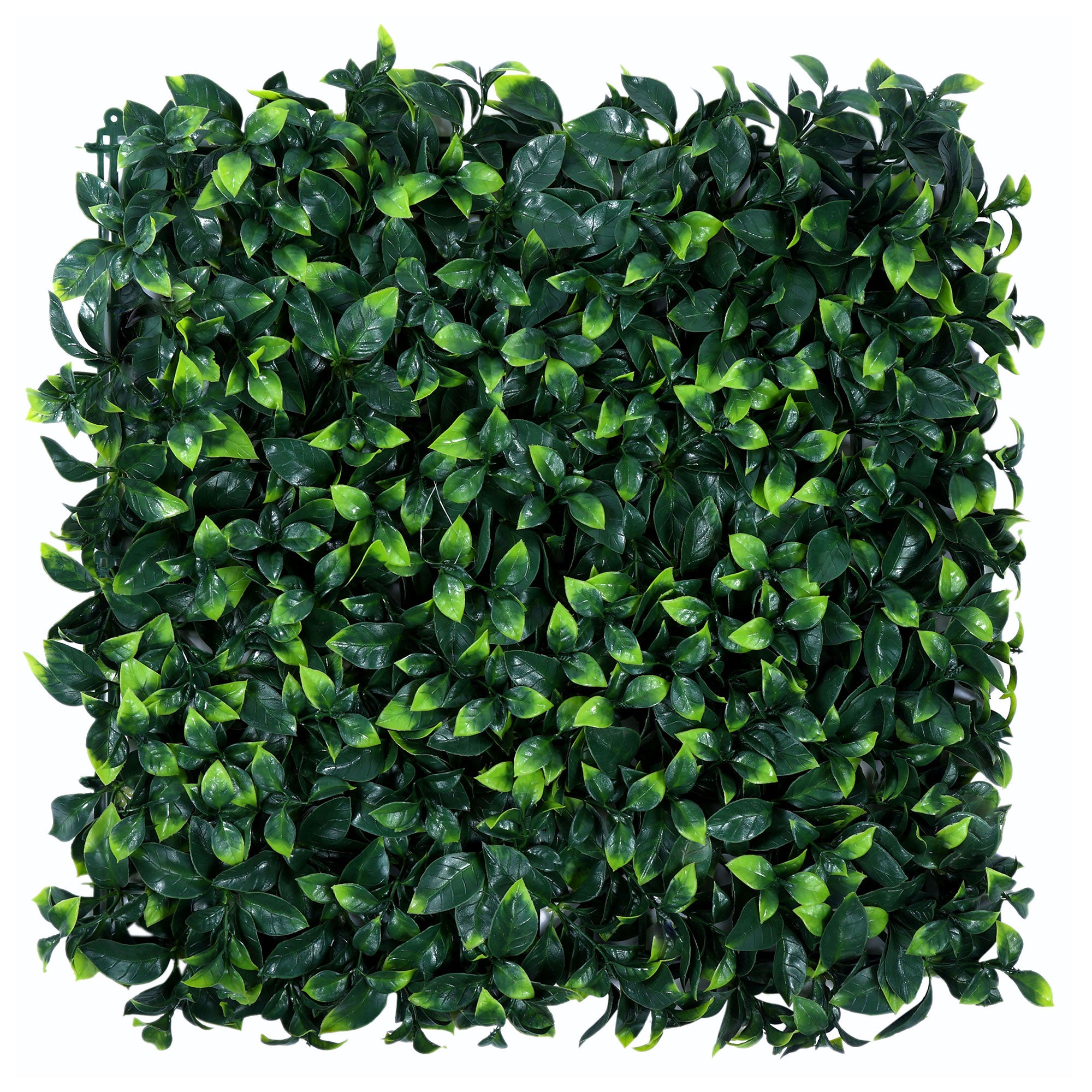 Green Mix Shade Highlight Leaves Artificial Vertical Green Garden Wall Tile