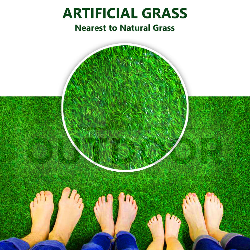 35 mm Realistic high density artificial synthetic grass.