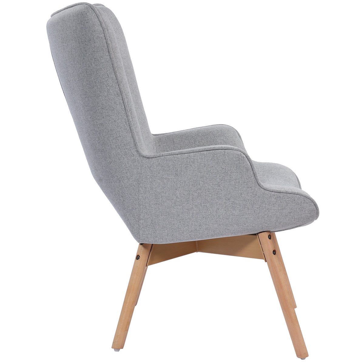 Rest Chair Alexa Armrest Lounge Chair with foot rest for Living Room/ Bedroom - G
