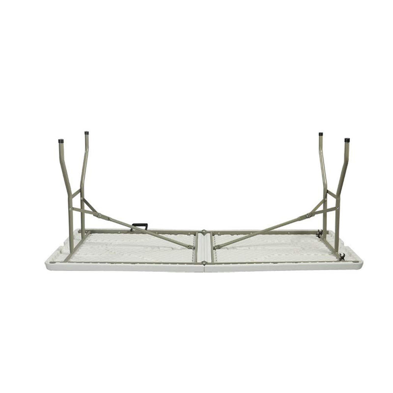 1.8 Metre Portable Folding  ABS Outdoor Picnic Garden Table - White OUTDOOR urbancart.in