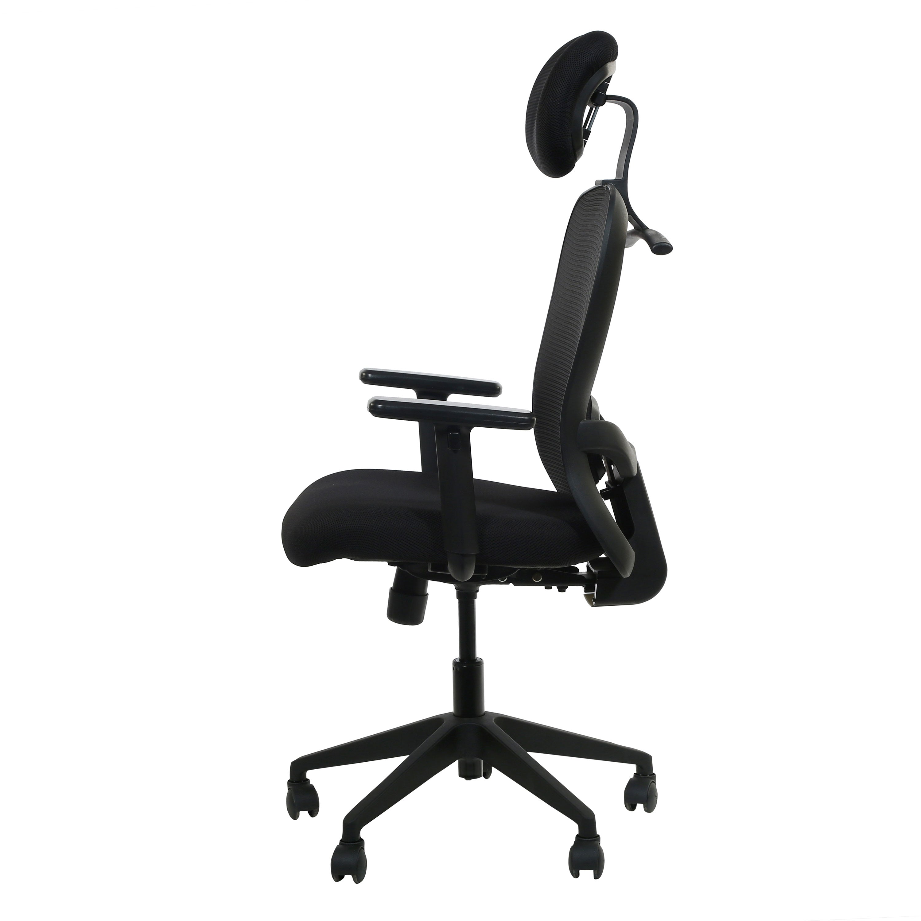 Adella High Back Executive Cusion Office Chair - Black