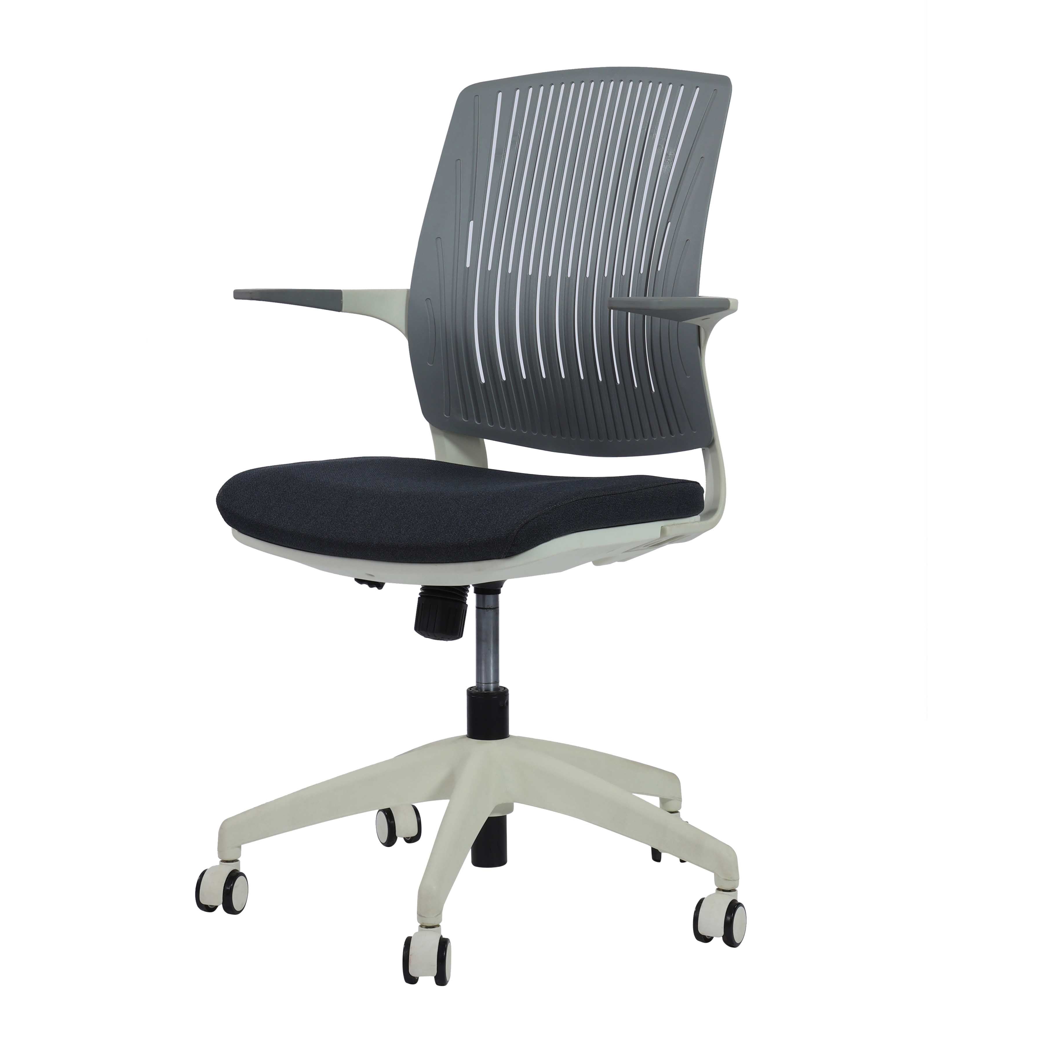 Viking Workstation Swivel Chair with Nylon Base - White Chair urbancart