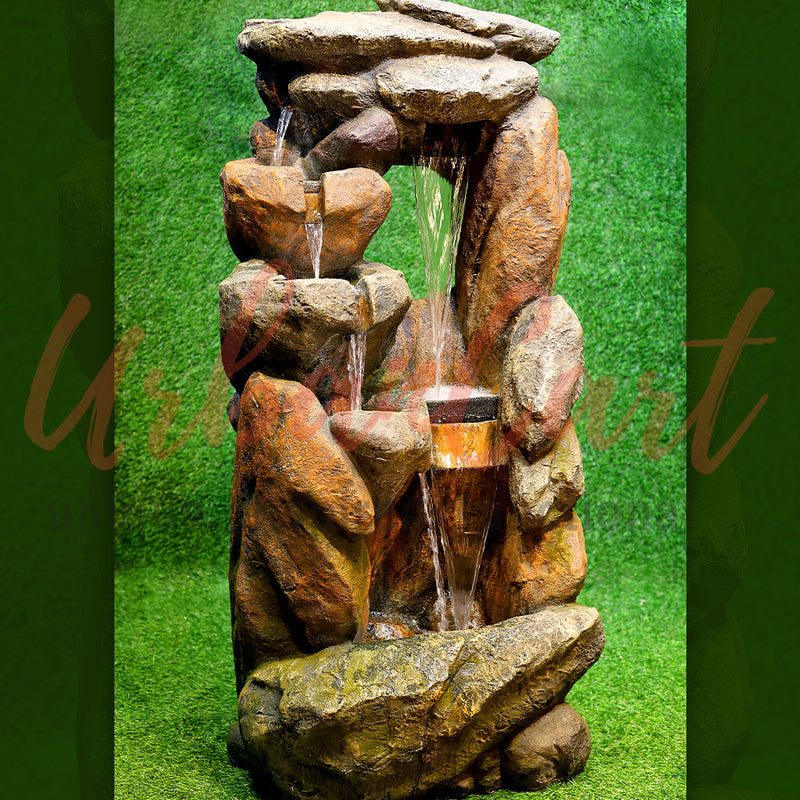 Stone Waterfall Water Fountain