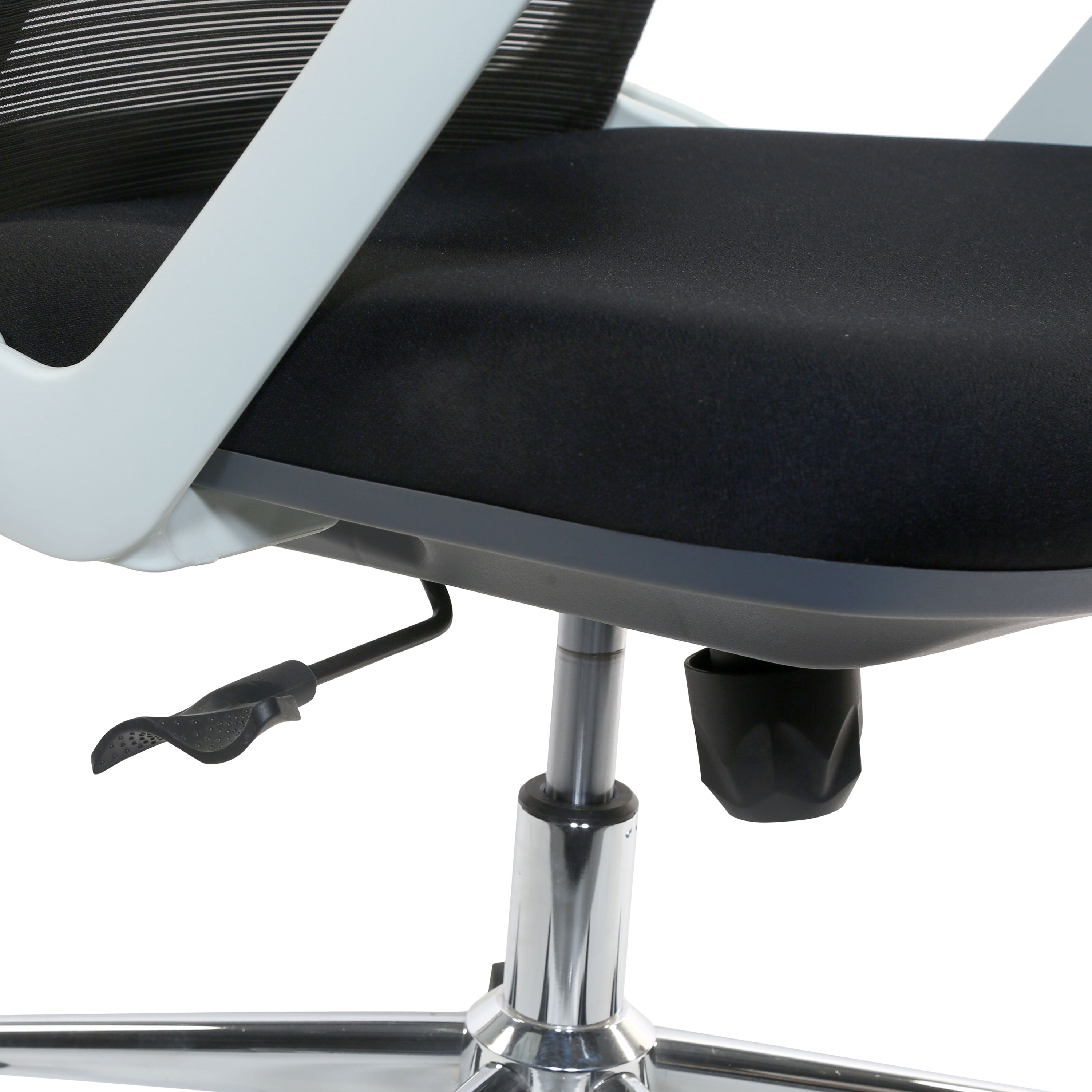 Emilio Executive High Back Office Chair with Aluminium Base White