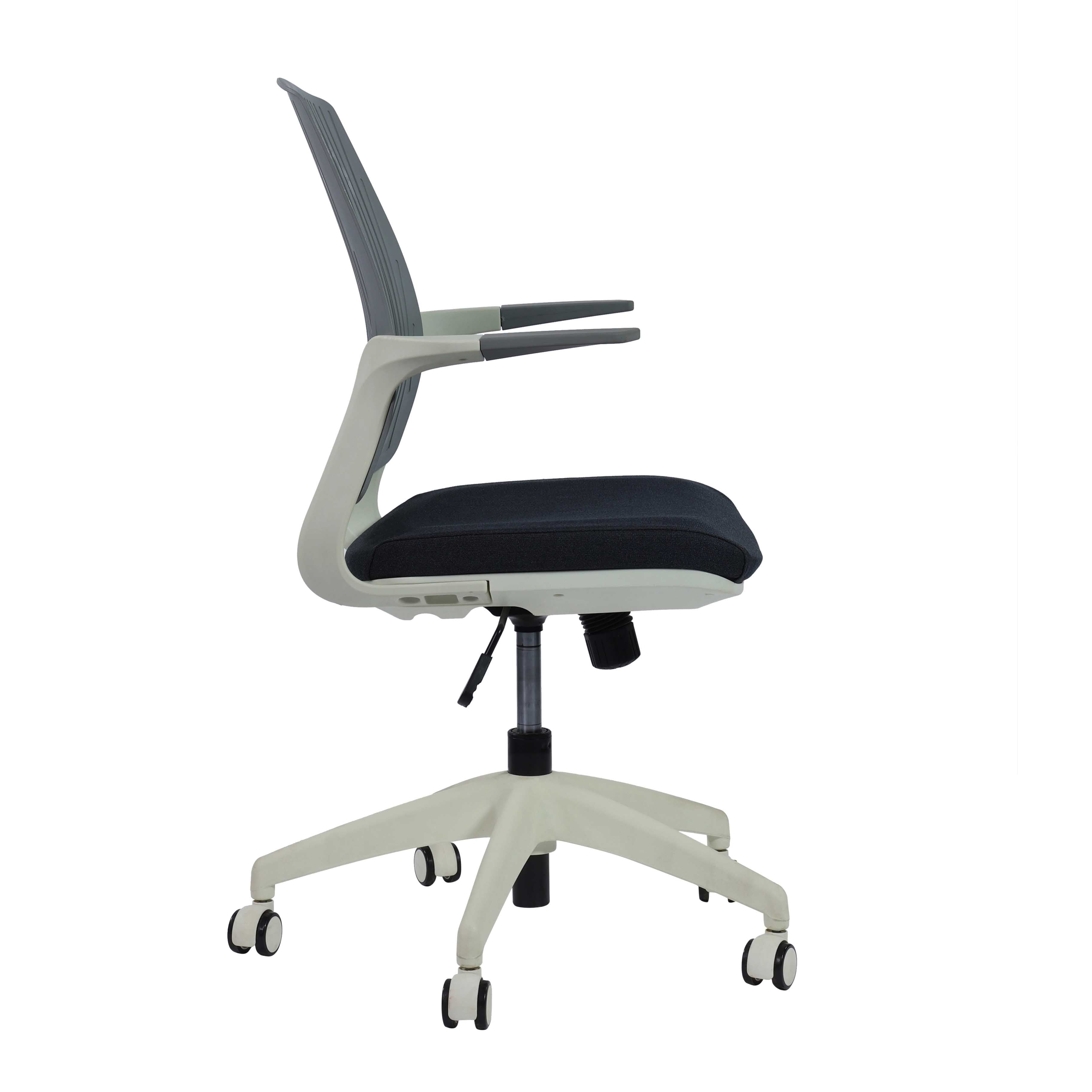 Viking Workstation Swivel Chair with Nylon Base - White Chair urbancart