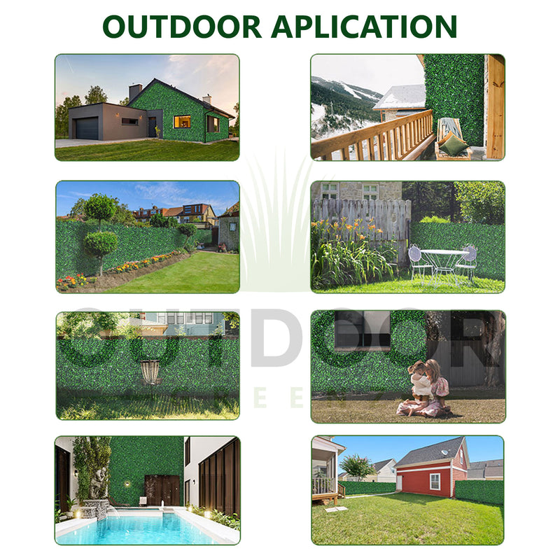 Artificial Vertical Garden Wall Tile - Outdoor Application
