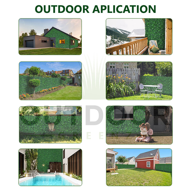 Artificial Vertical Garden Wall Tile - Outdoor Application