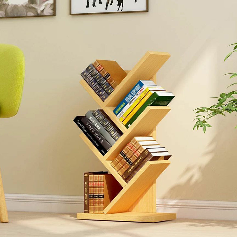 5 Tier Tree Bookshelf / Rack Organizer  - Brown CABINET + BOOKSHELF urbancart.in