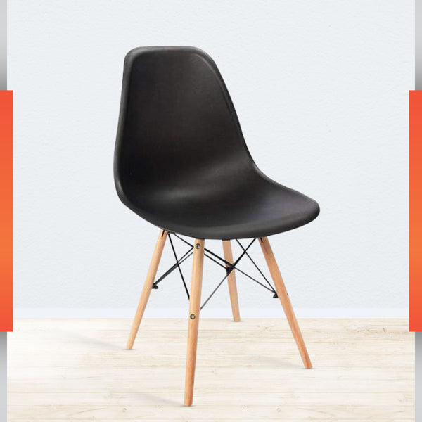 DSW Eames Replica Chair - Black Chair urbancart.in