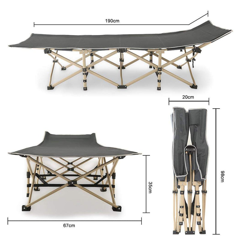 Portable Folding Camping Cot for Camping/ Picnic OUTDOOR urbancart.in
