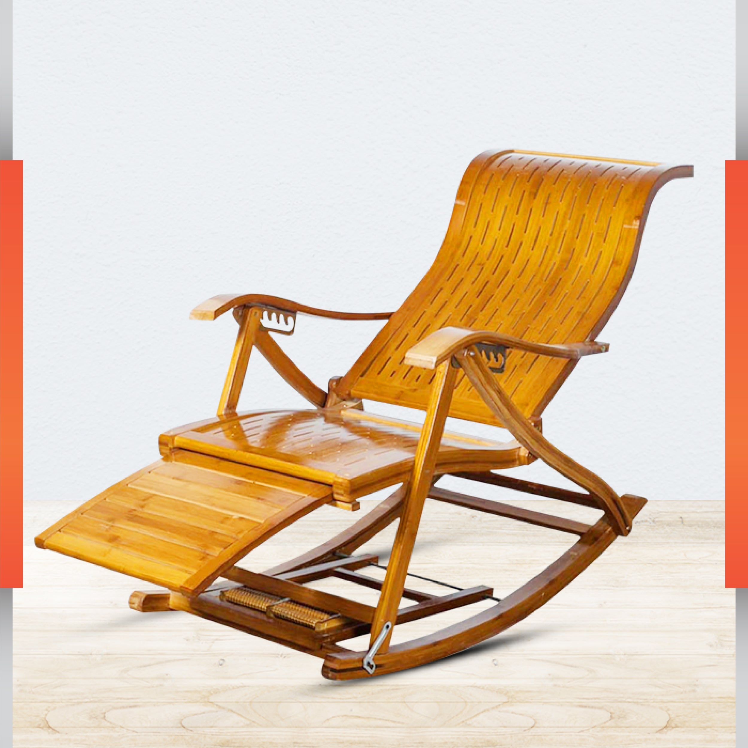 Unique Rocking Bamboo Lounge Chair Chair urbancart.in