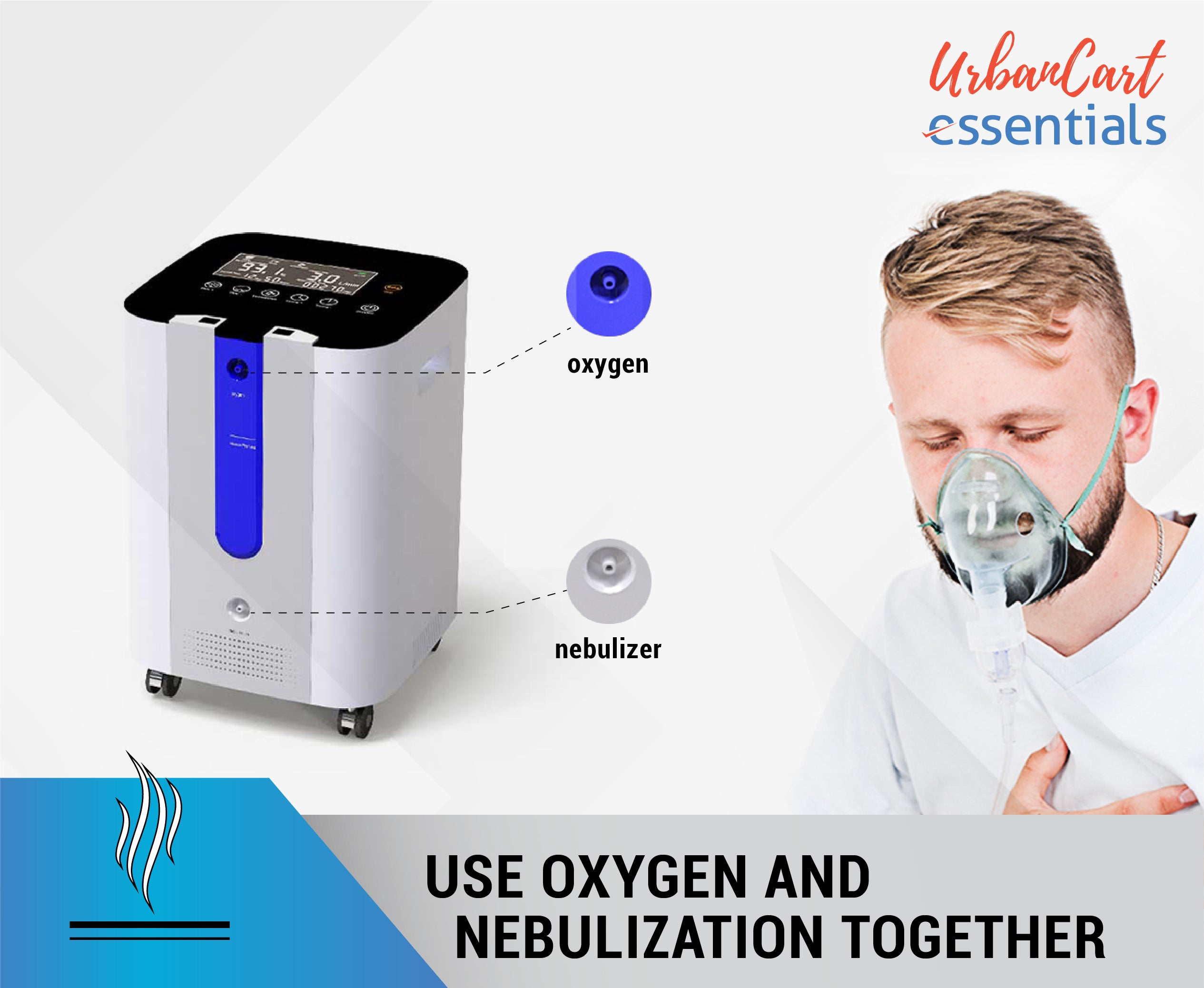 Aviche Oxygen Concentrator with nabulizer