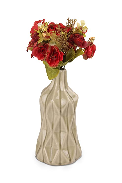 Ceramic Flower Vase/Floral Arrangement Vase for Home, Living Room,Office