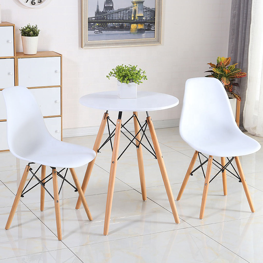 DSW Eames Replica Chair - White Chair urbancart.in