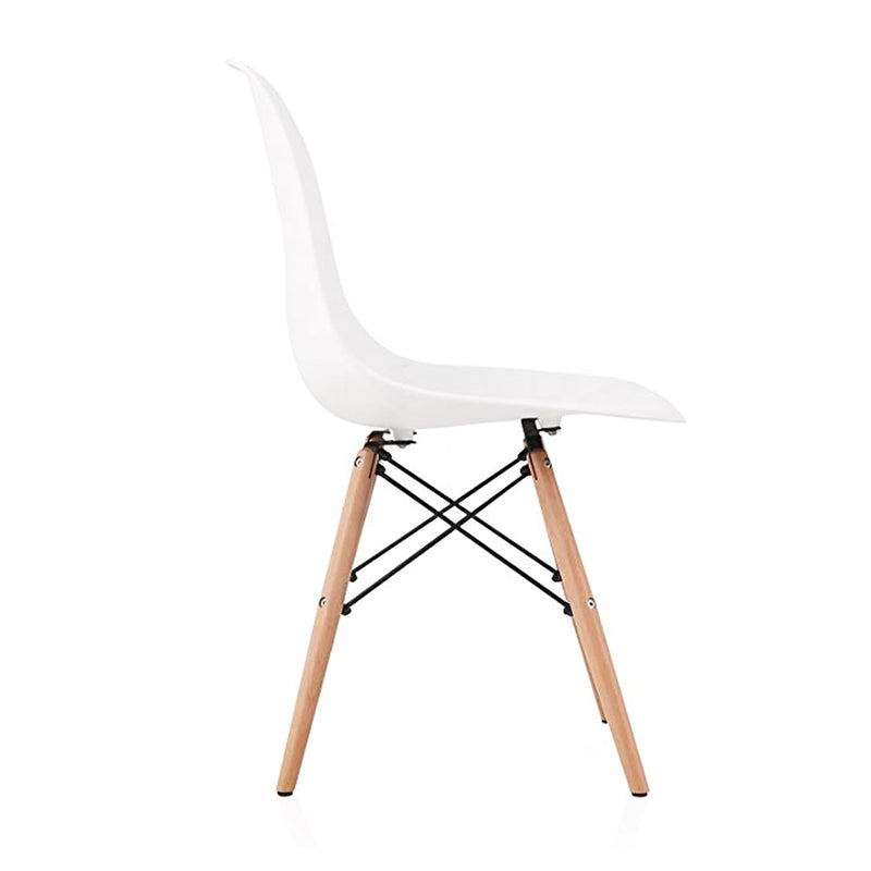 DSW Eames Replica Chair - White Chair urbancart.in