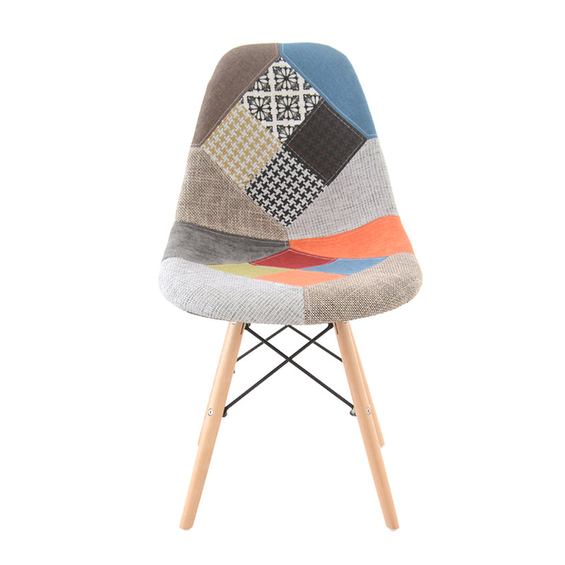 Eames Replica Patchwork Chair - Multicolor Chair urbancart.in