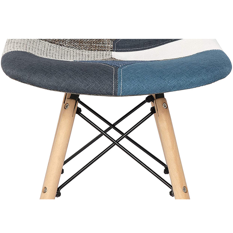 Eames Replica Patchwork Chair - Multicolor Chair urbancart.in