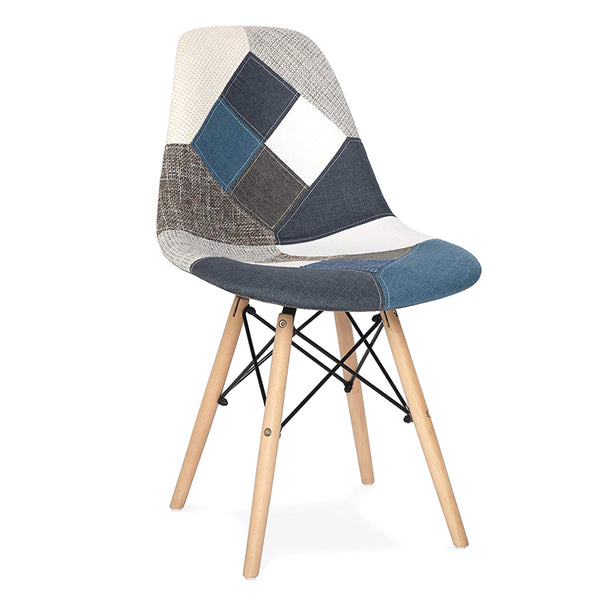 Eames Replica Patchwork Chair - Multicolor Chair urbancart.in