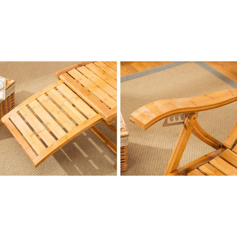 Rocking Bamboo Lounge Chair Chair urbancart.in